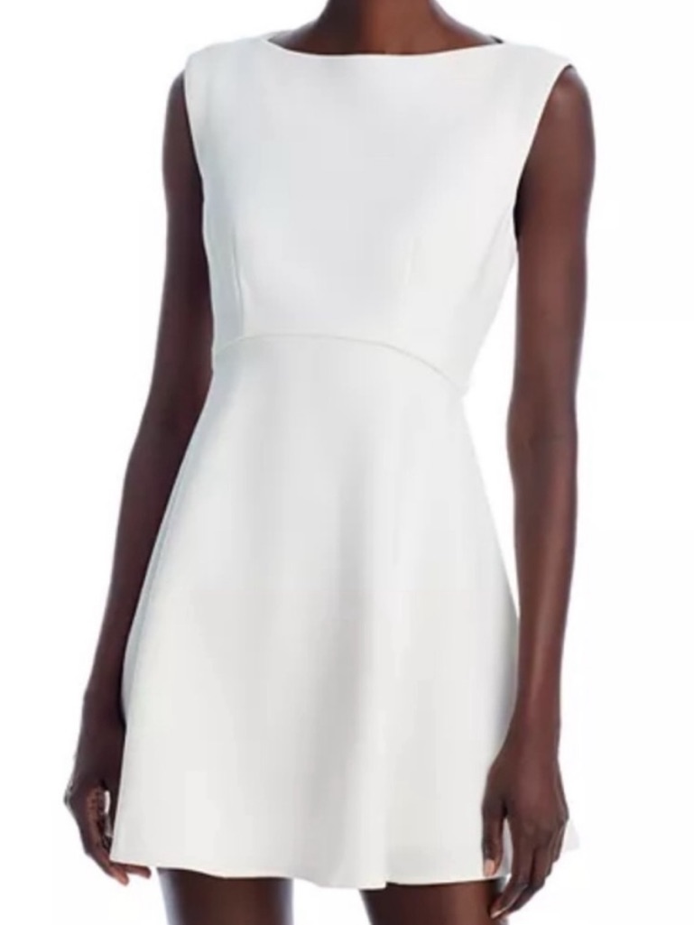 French Connection | White Sleeveless Mini Dress